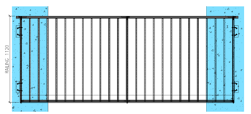 Nvoy Juliette Picket Railing